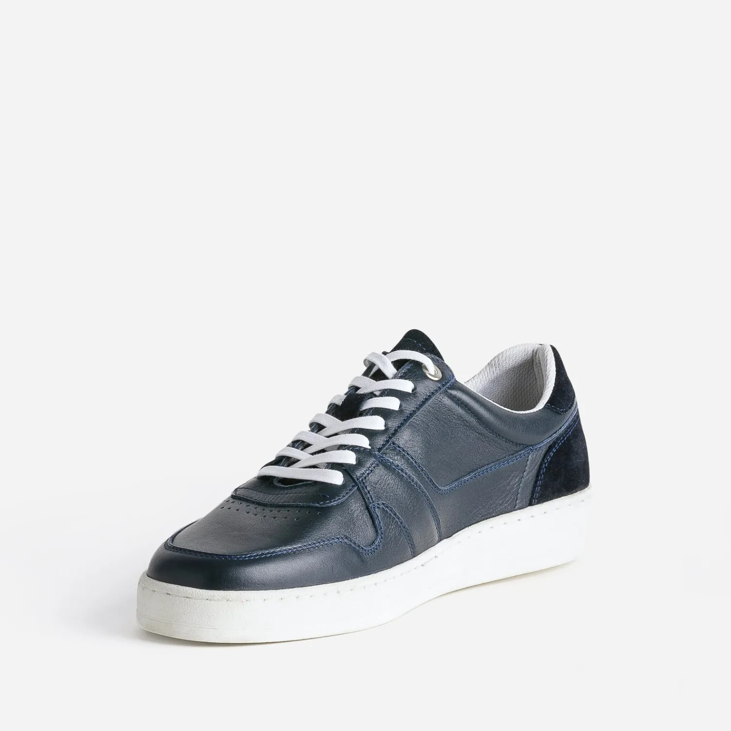 Eram Baskets/Tennis^Tennis éco-conçue en cuir MARINE