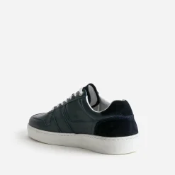 Eram Baskets/Tennis^Tennis éco-conçue en cuir MARINE