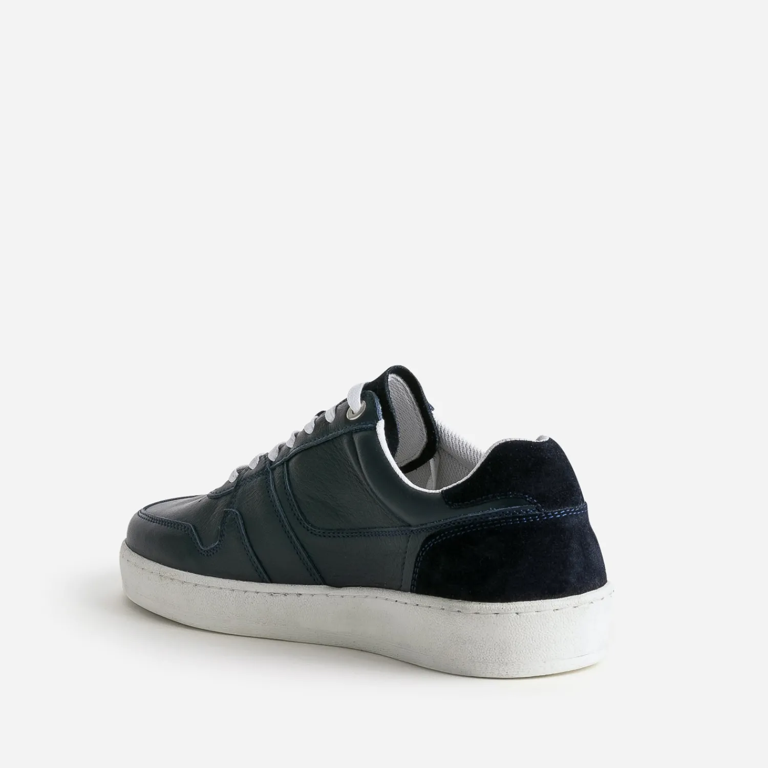 Eram Baskets/Tennis^Tennis éco-conçue en cuir MARINE