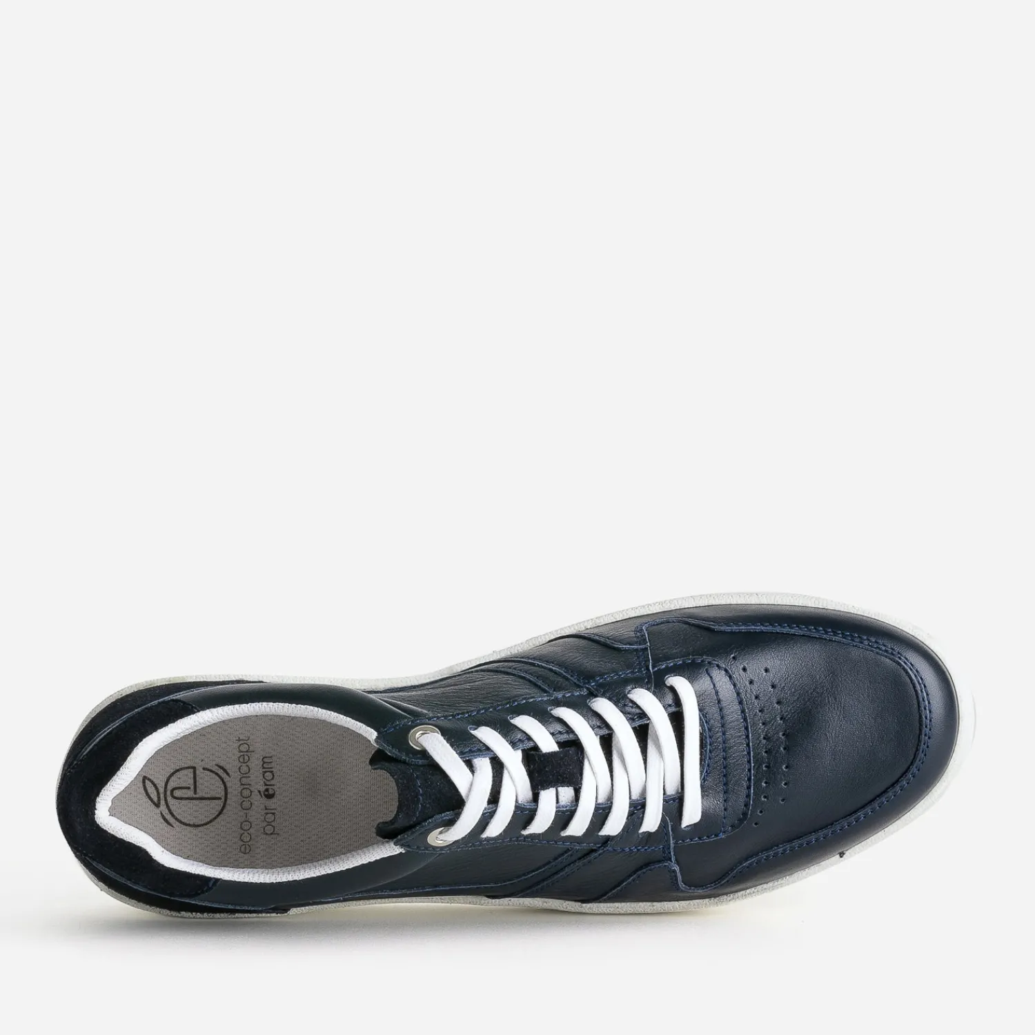Eram Baskets/Tennis^Tennis éco-conçue en cuir MARINE