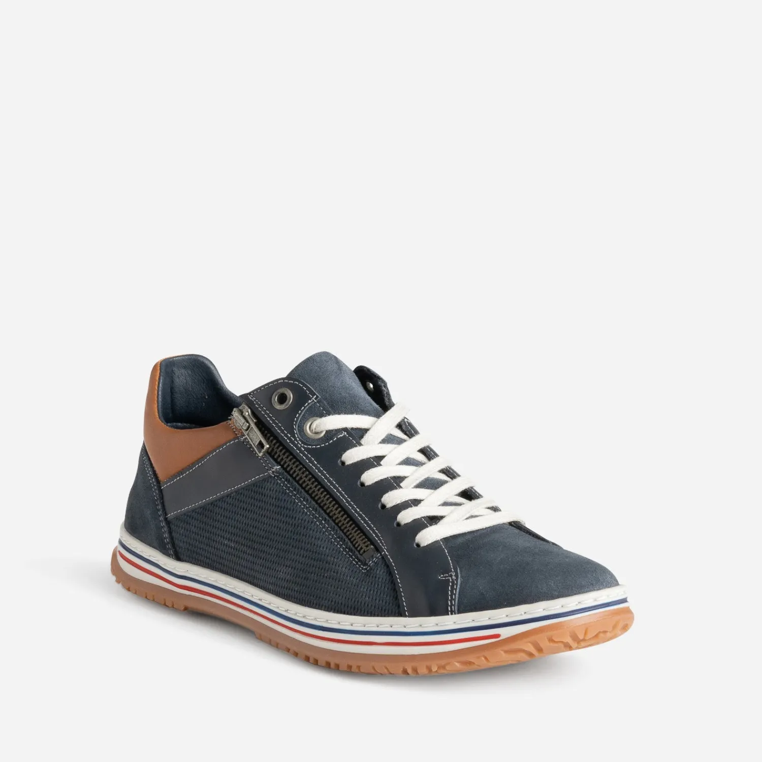 Eram Baskets/Tennis^Tennis cuir éco-conçu MARINE