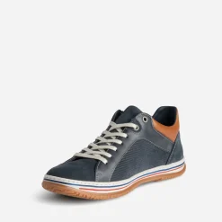 Eram Baskets/Tennis^Tennis cuir éco-conçu MARINE