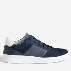 Eram Baskets/Tennis^Tennis cuir velours et textile MARINE