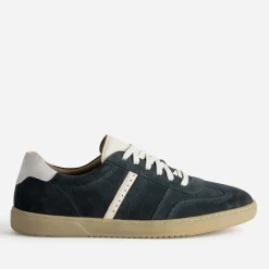 Eram Baskets/Tennis^Tennis cuir velours MARINE