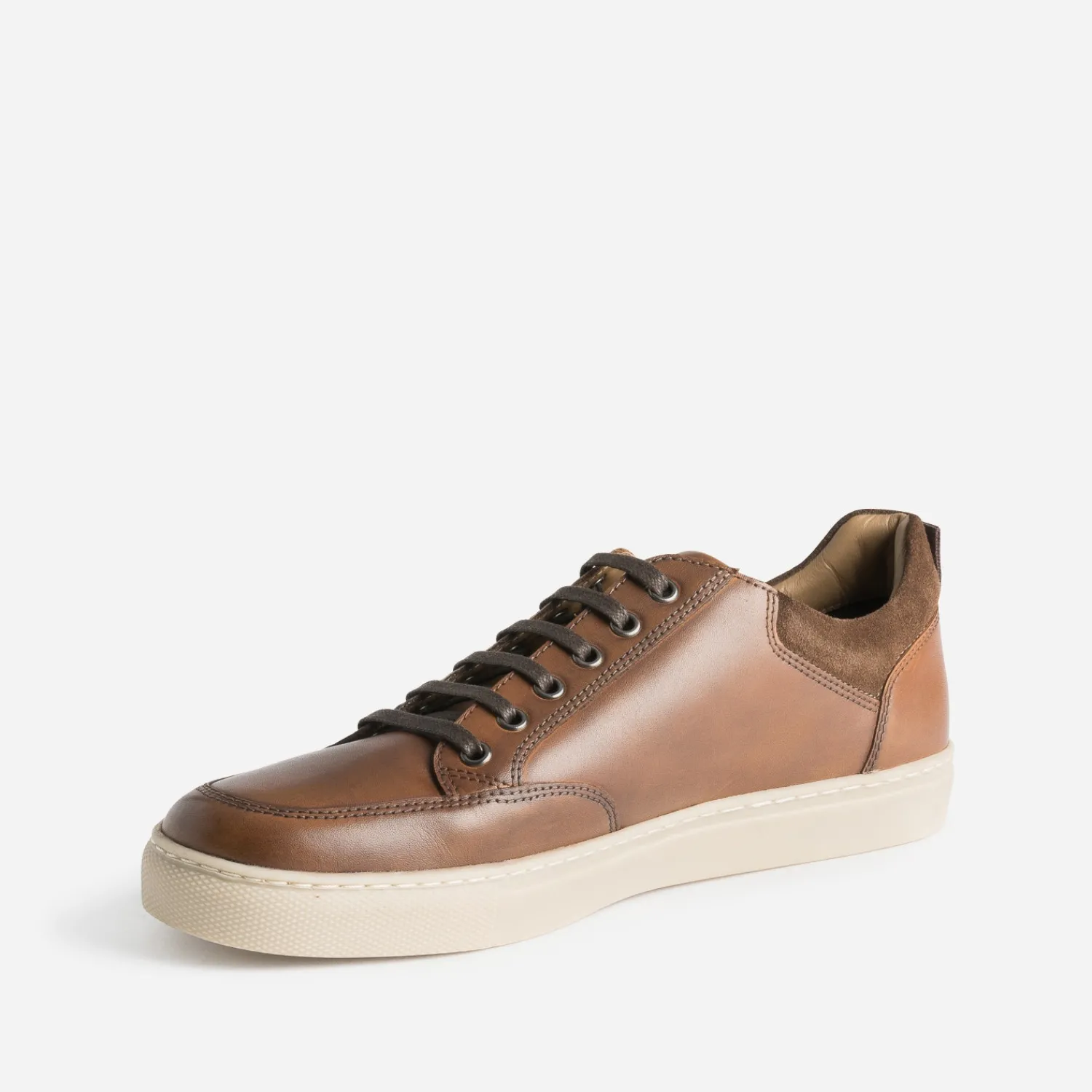Eram Baskets/Tennis^Tennis en cuir MARRON
