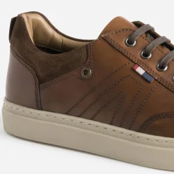 Eram Baskets/Tennis^Tennis en cuir MARRON