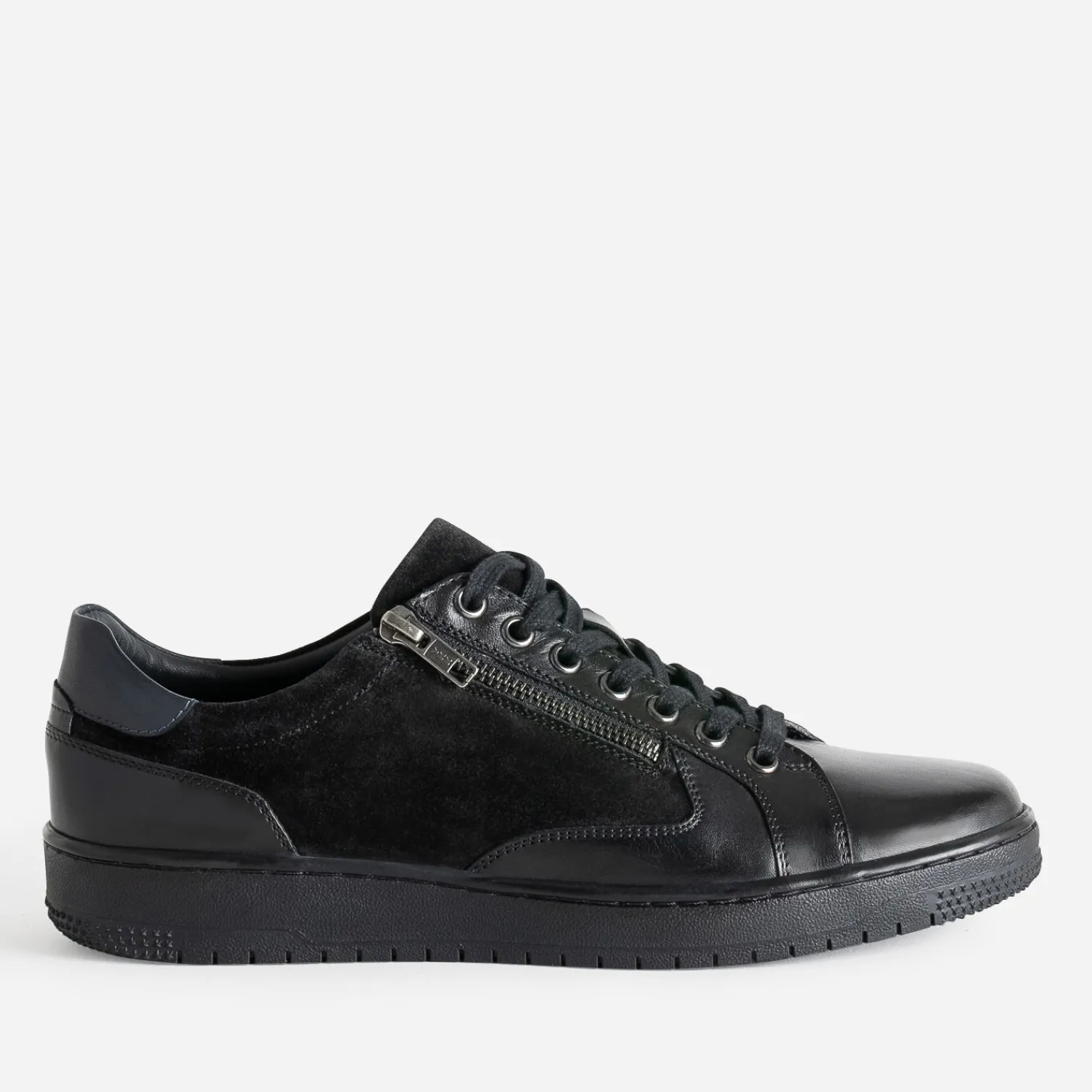 Eram Baskets/Tennis^Tennis en cuir bi-matière NOIR