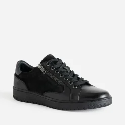 Eram Baskets/Tennis^Tennis en cuir bi-matière NOIR