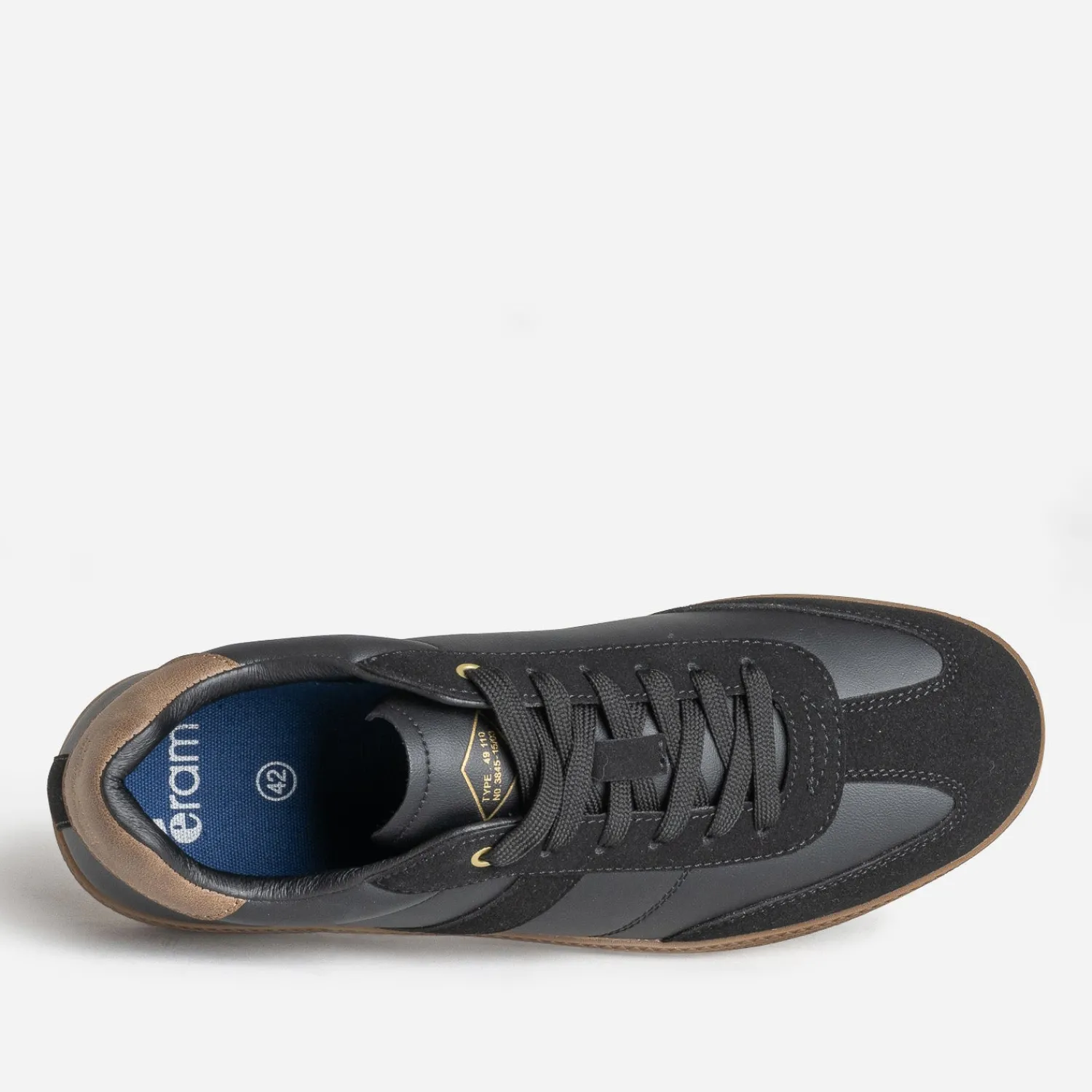Eram Baskets/Tennis^Tennis e bi-matière NOIR