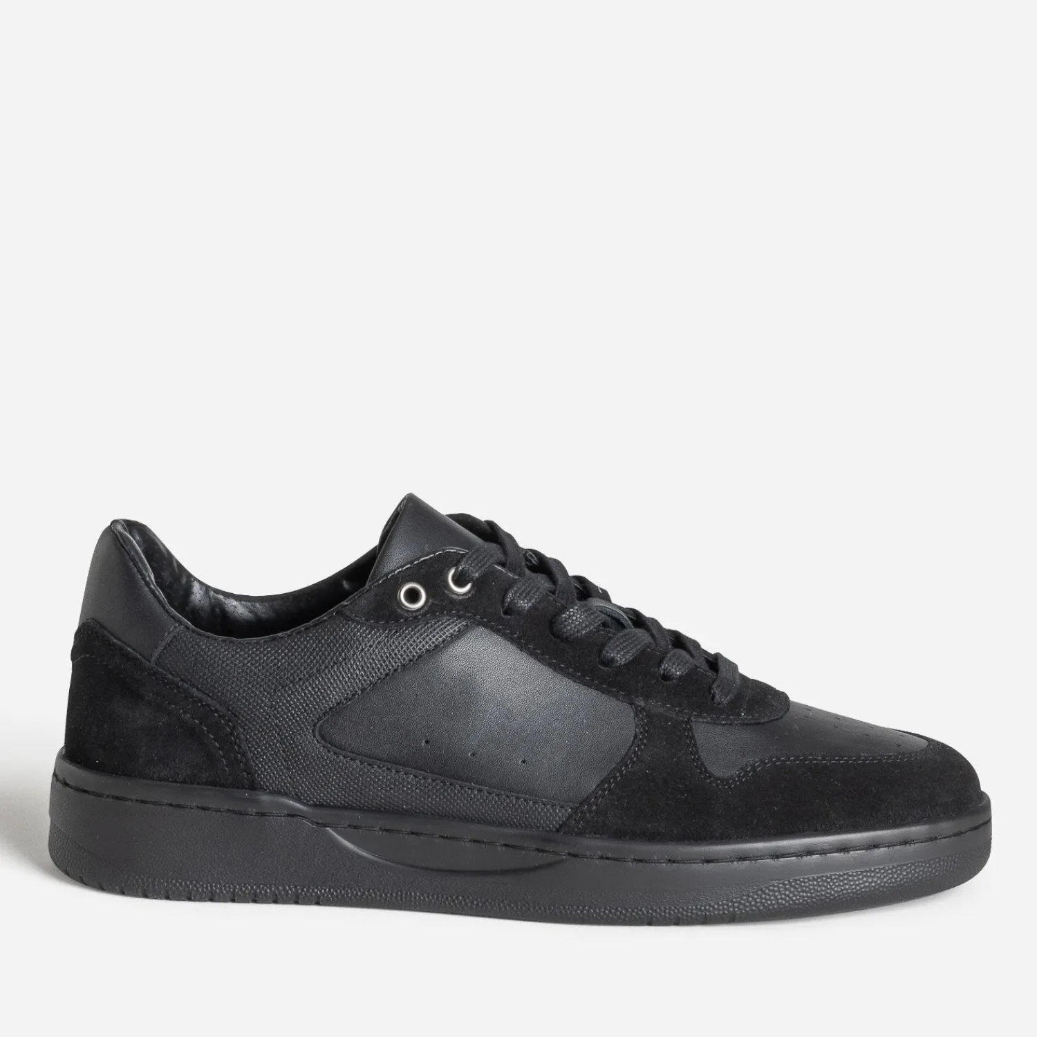 Eram Baskets/Tennis^Tennis e cuir bi-matière NOIR