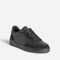 Eram Baskets/Tennis^Tennis e cuir bi-matière NOIR