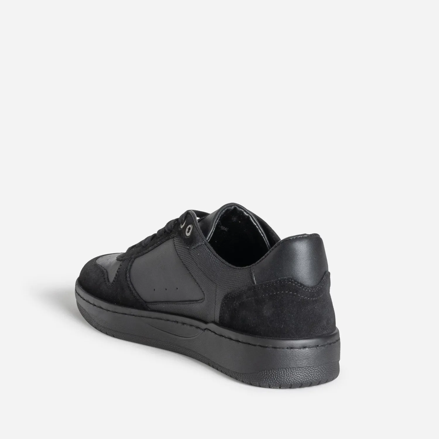 Eram Baskets/Tennis^Tennis e cuir bi-matière NOIR