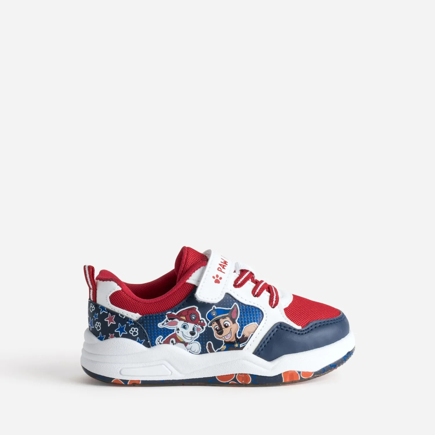 Pat Patrouille Baskets^Tennis marine et ROUGE