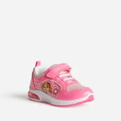 Pat Patrouille Baskets^Tennis verni semelle lumineuse ROSE