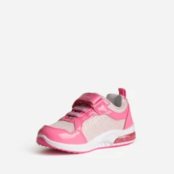 Pat Patrouille Baskets^Tennis verni semelle lumineuse ROSE