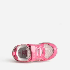 Pat Patrouille Baskets^Tennis verni semelle lumineuse ROSE