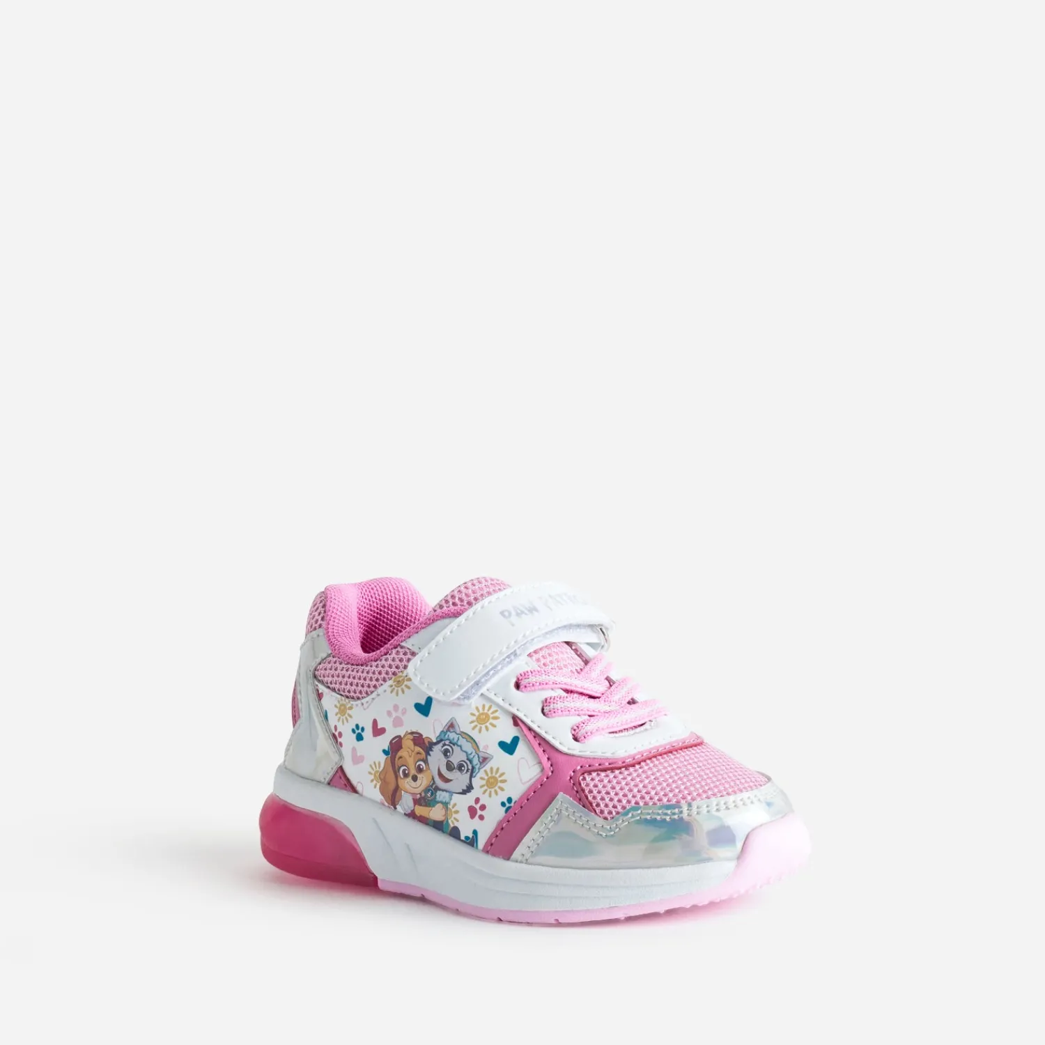 Pat Patrouille Baskets^Tennis et argentée ROSE
