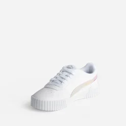 Puma Baskets^Tennis he et iridescente à plateforme BLANC