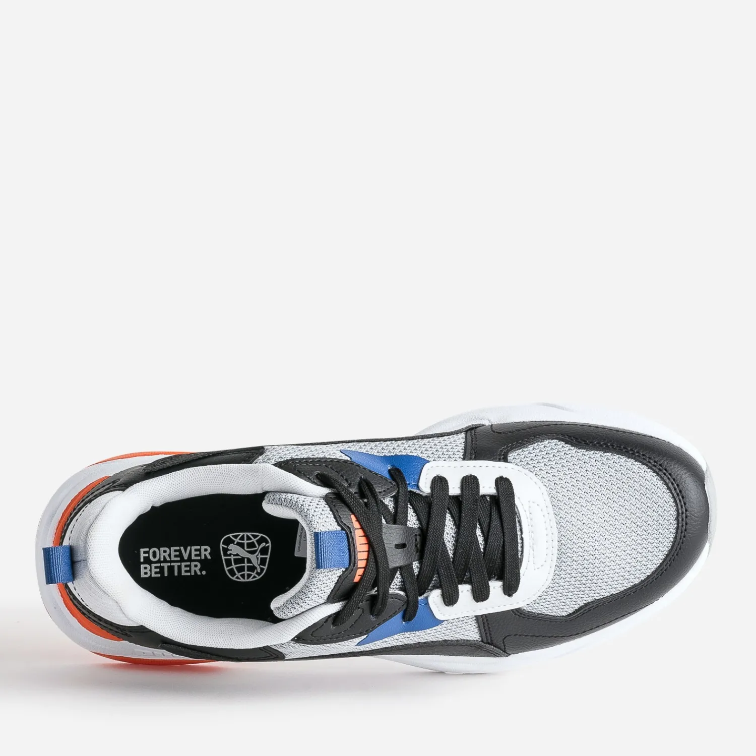 Puma Baskets/Tennis^Tennis grise, e, bleue, orange NOIR