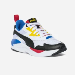 Puma Chaussures De Sport|Baskets^Tennis multicolore et bi matière BLANC