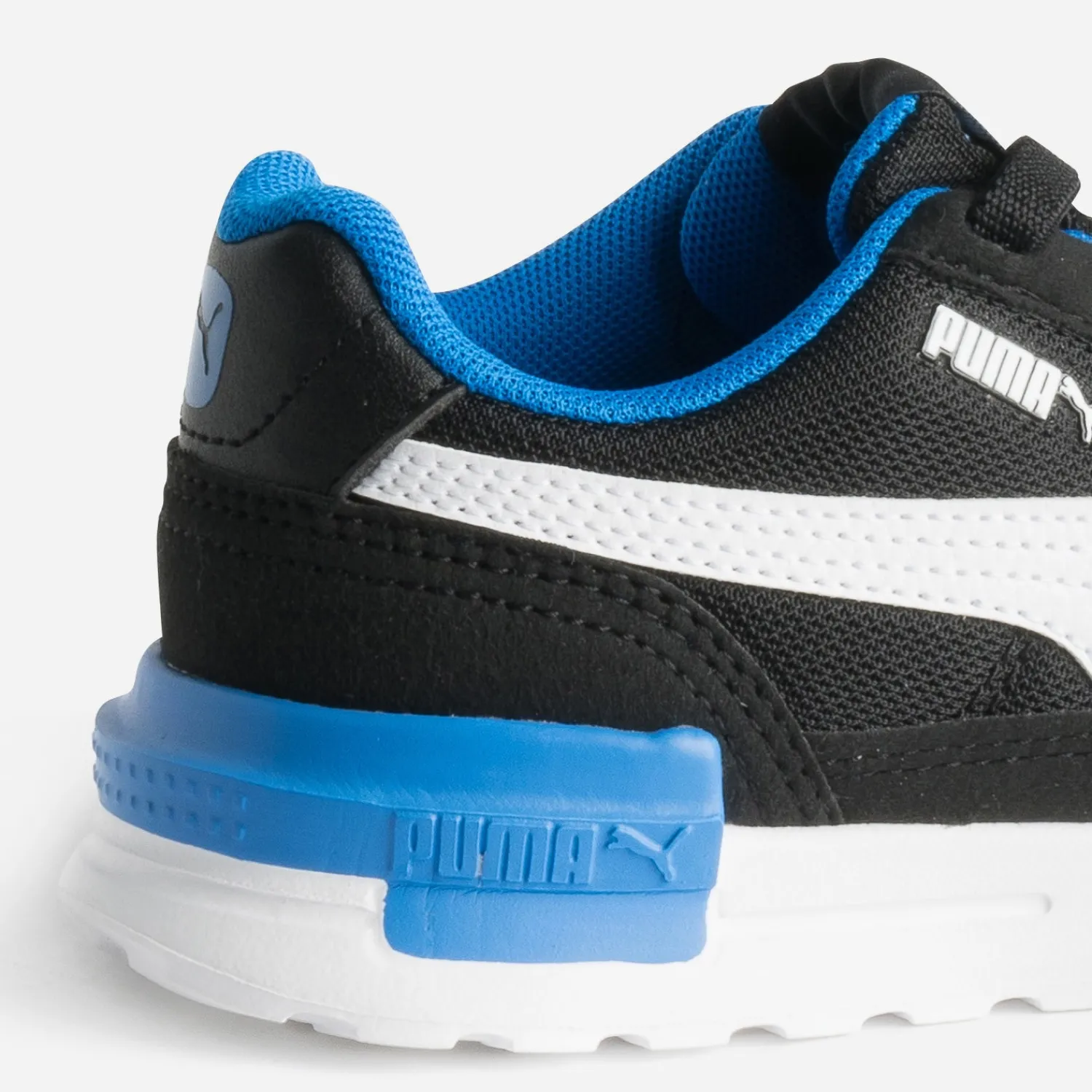 Puma Chaussures De Sport^Tennis noire, blanche, e mix matières BLEU