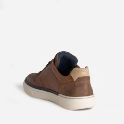 Redskins Baskets/Tennis^Tennis cuir COGNAC