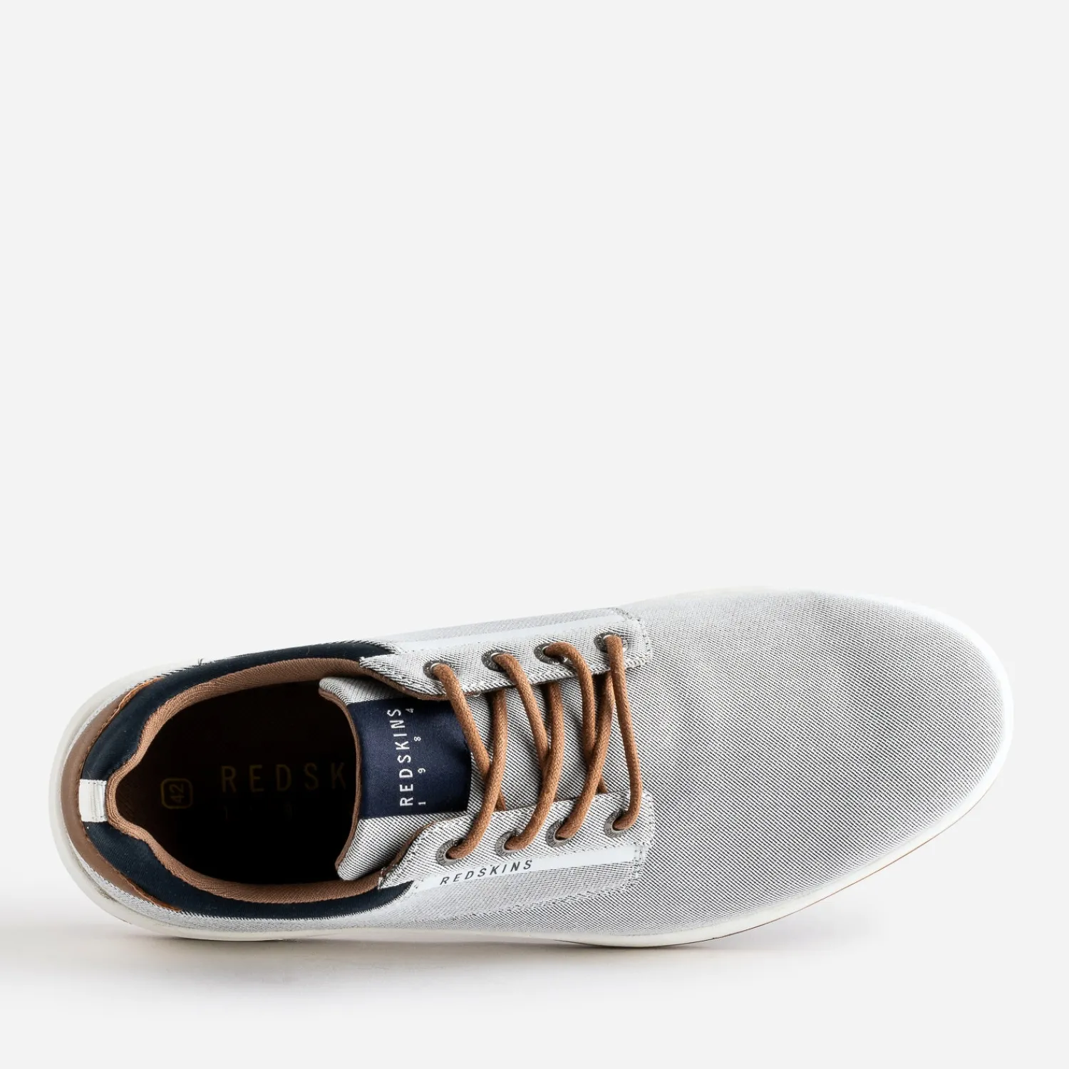 Redskins Toiles|Baskets/Tennis^Tennis chiné toile GRIS