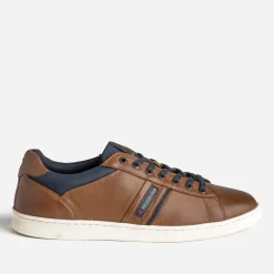 Redskins Baskets/Tennis^Tennis marron en cuir COGNAC