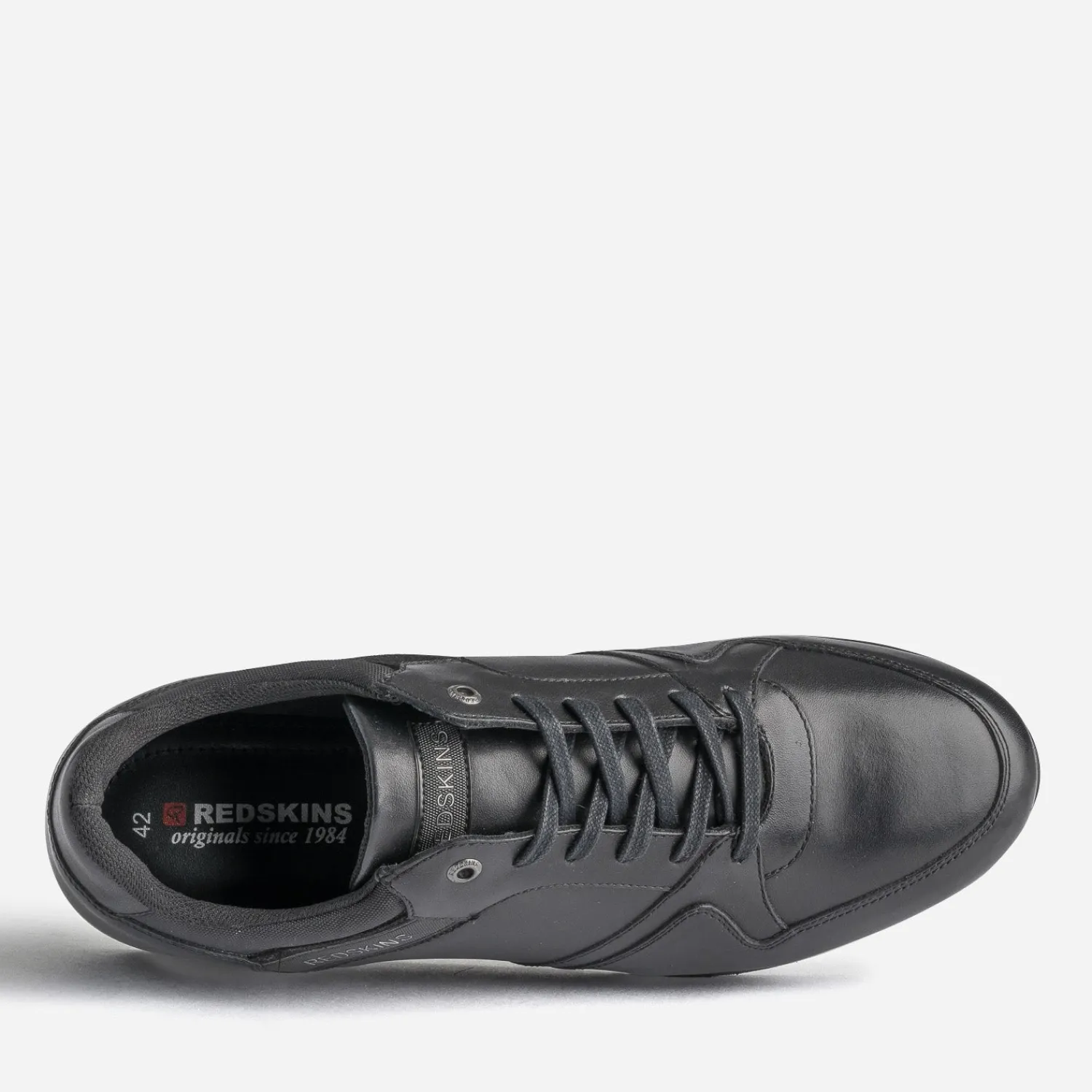 Redskins Baskets/Tennis^Tennis e en cuir NOIR