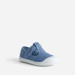 Buggy Baskets^Tennis salomé e en toile BLEU