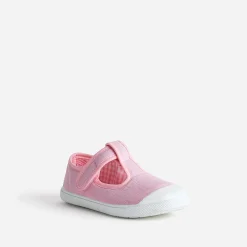 Buggy Baskets^Tennis salomé en toile ROSE