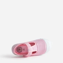 Buggy Baskets^Tennis salomé en toile ROSE