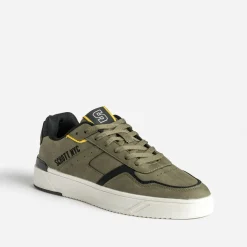 Schott Baskets/Tennis^Tennis , noir, jaune KAKI