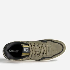 Schott Baskets/Tennis^Tennis , noir, jaune KAKI