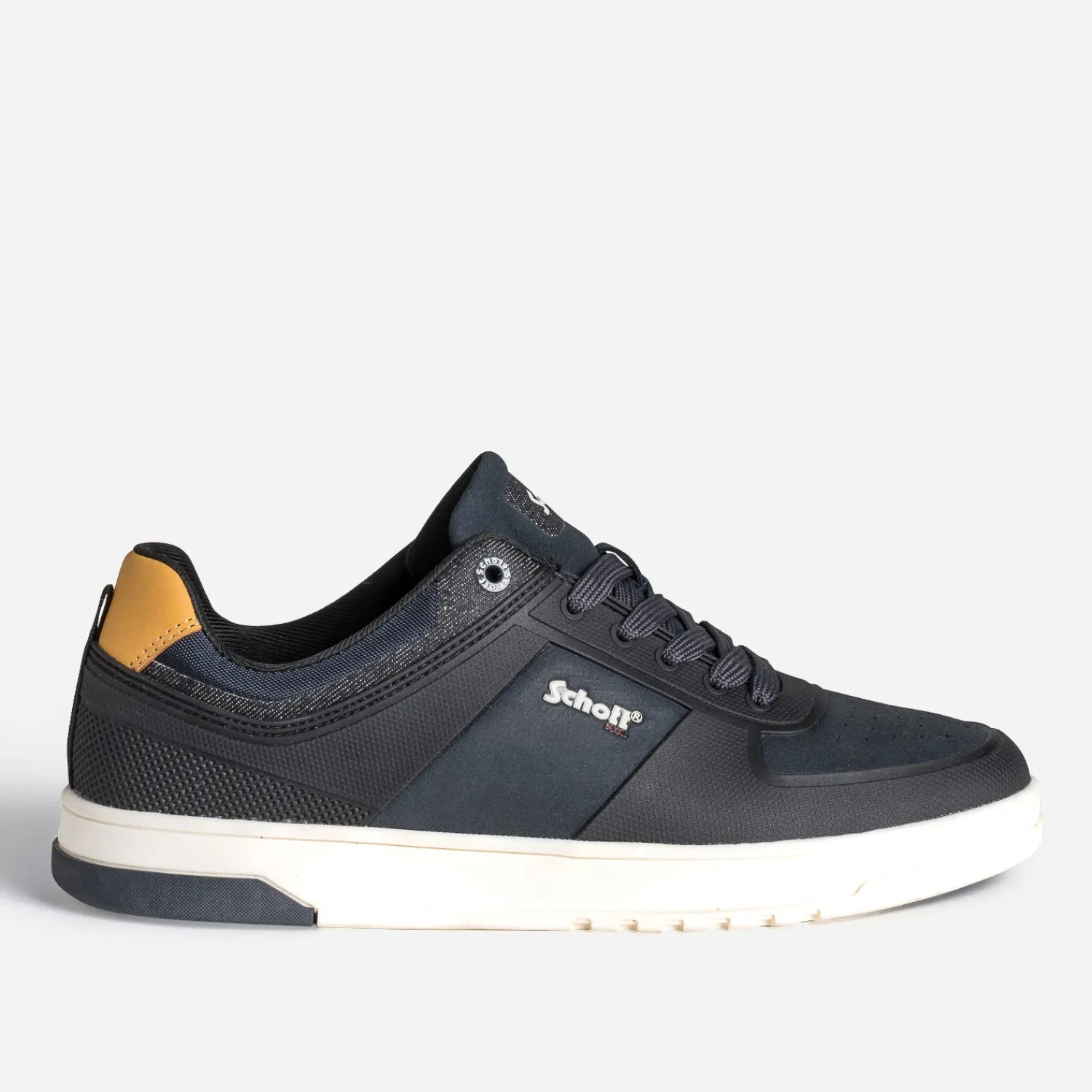 Schott Baskets/Tennis^Tennis NYC® bimatière MARINE