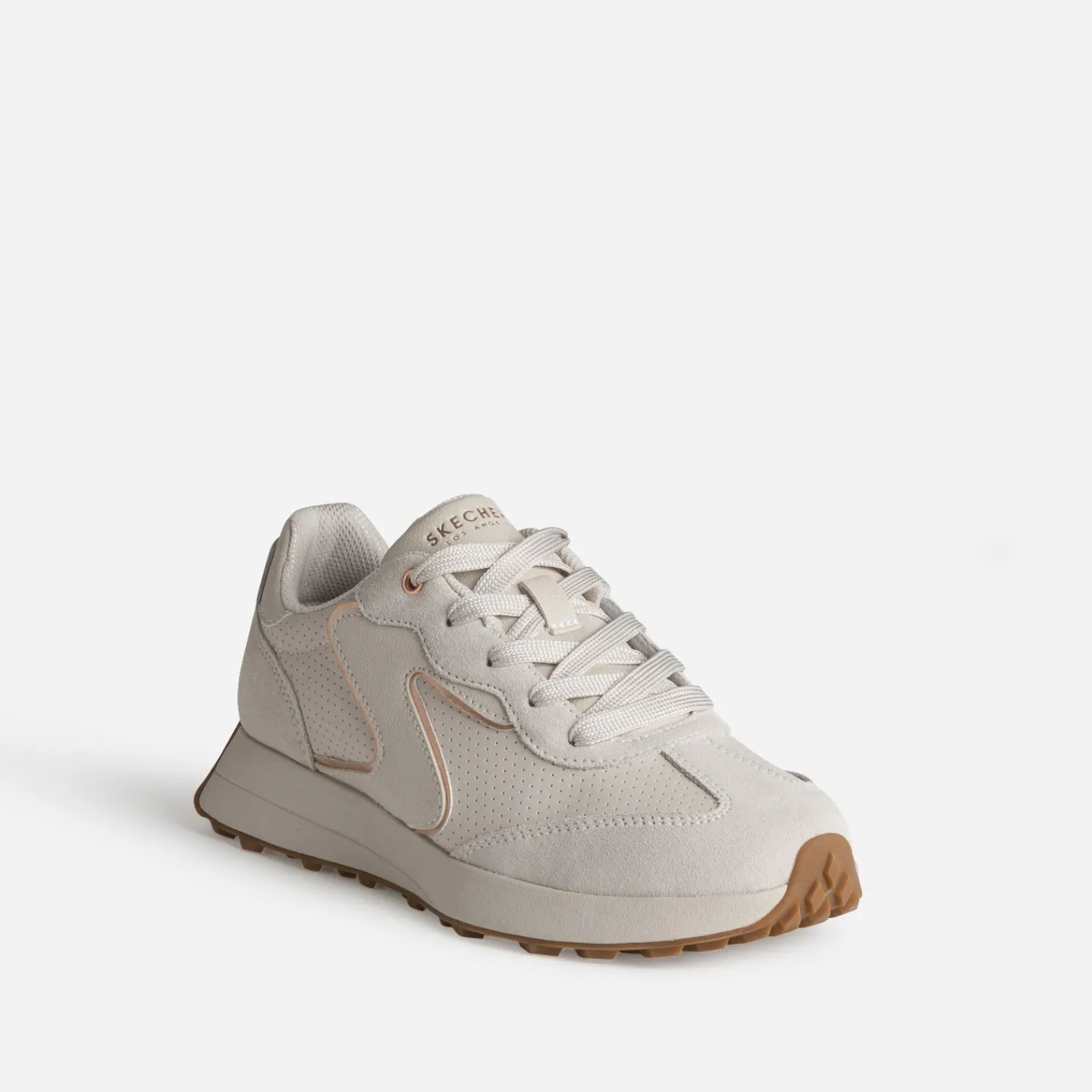 Skechers Baskets^Tennis bi-matière BEIGE