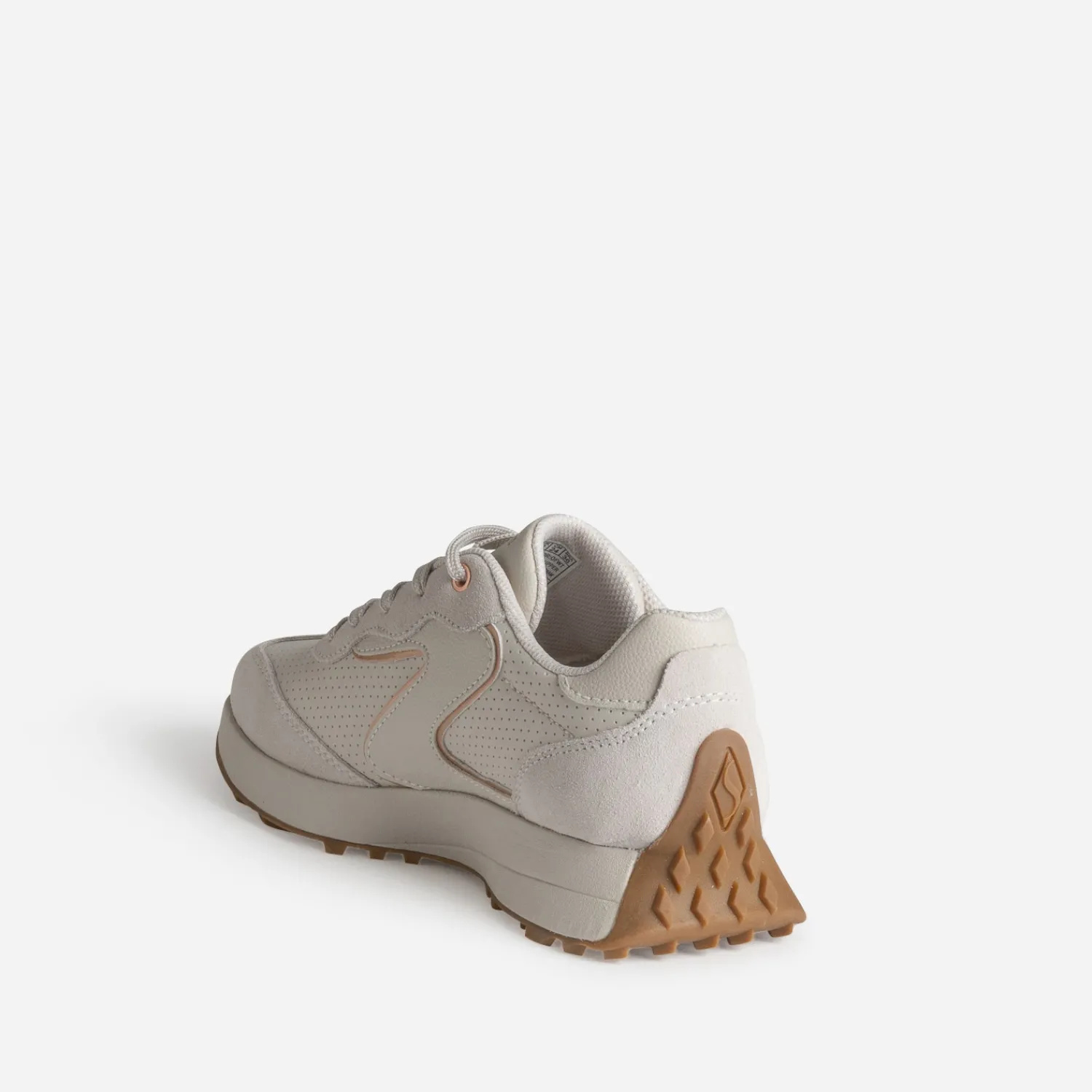 Skechers Baskets^Tennis bi-matière BEIGE