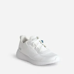 Skechers Baskets^Tennis he en mesh BLANC