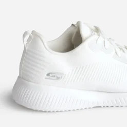 Skechers Baskets^Tennis he en mesh BLANC