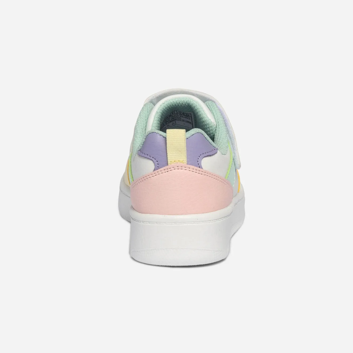 Skechers Baskets^Tennis blanche, jaune, parme, vert, rose MULTICOLORE