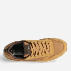 Skechers Baskets/Tennis^Tennis bi-matière CAMEL