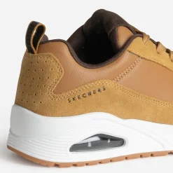 Skechers Baskets/Tennis^Tennis bi-matière CAMEL