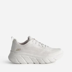 Skechers Baskets^Tennis écrue semelle épaisse BEIGE