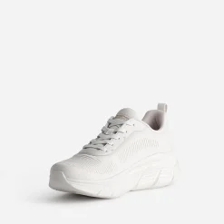 Skechers Baskets^Tennis écrue semelle épaisse BEIGE
