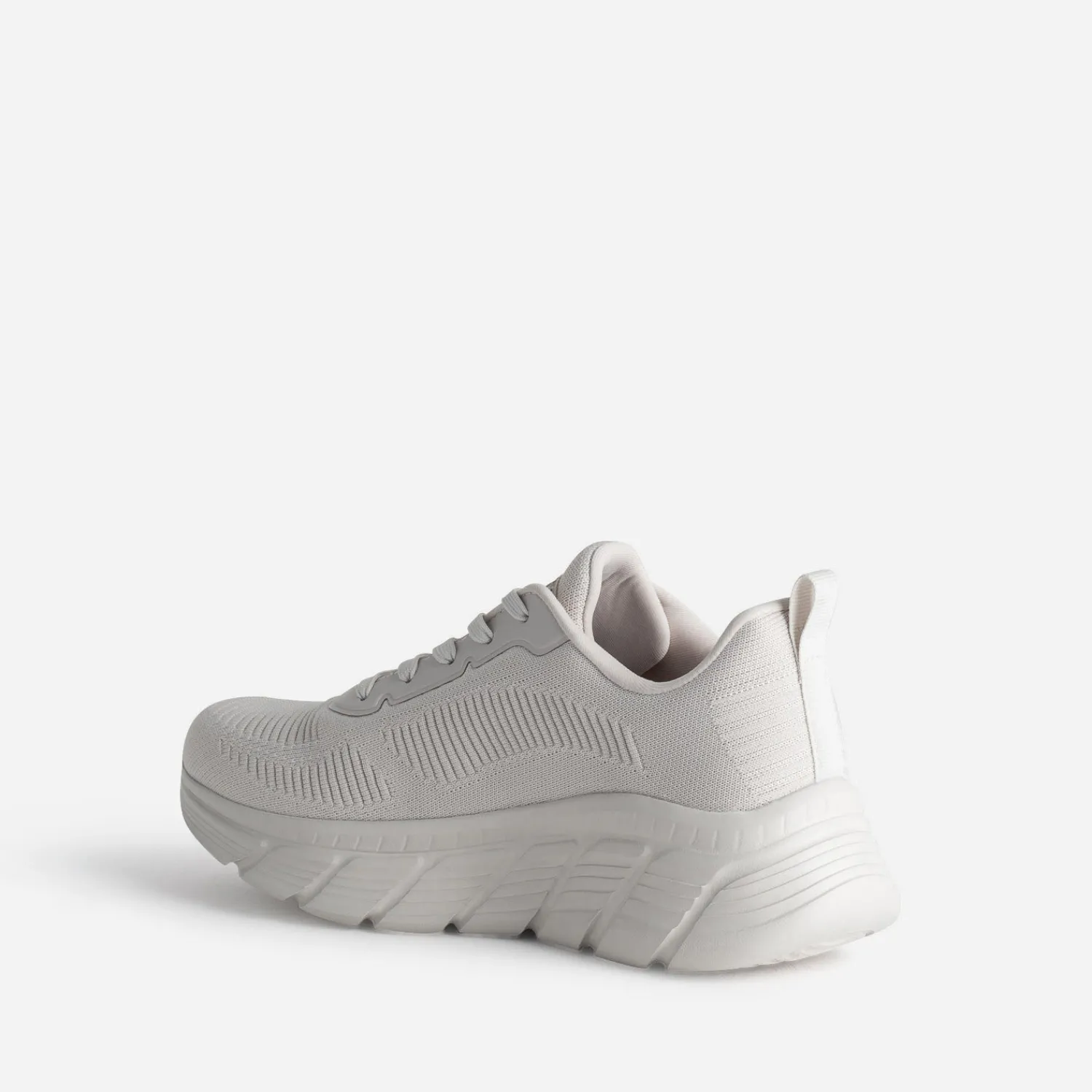 Skechers Baskets^Tennis écrue semelle épaisse BEIGE