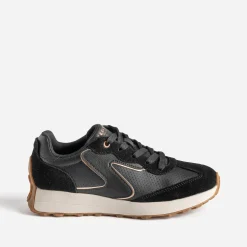 Skechers Baskets^Tennis e bi-matière NOIR