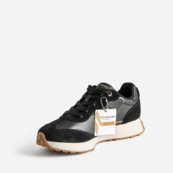Skechers Baskets^Tennis e bi-matière NOIR
