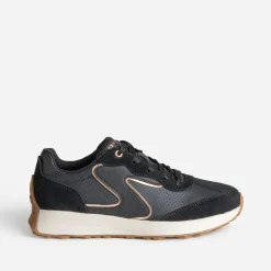 Skechers Baskets^Tennis e bi-matière NOIR