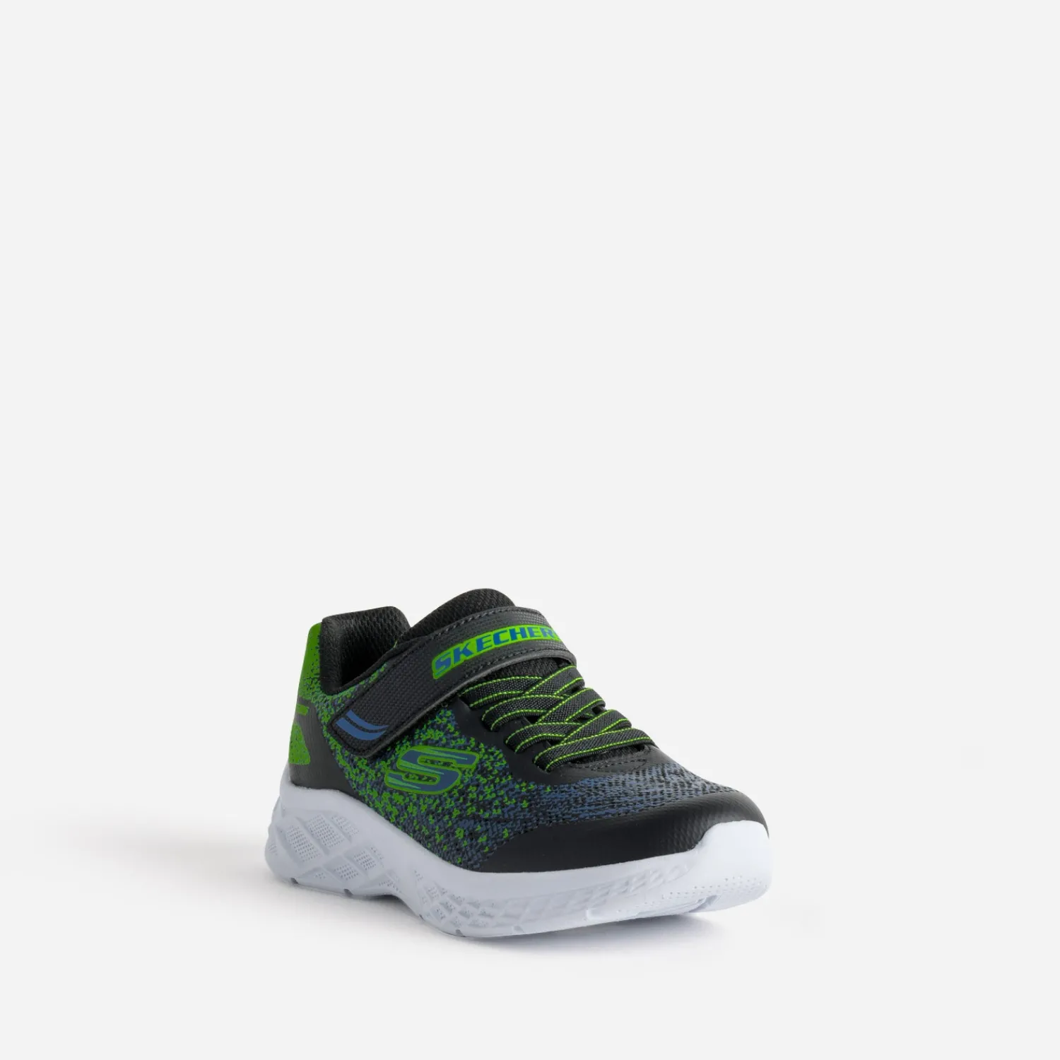 Skechers Baskets^Tennis e, bleu, vert fluo NOIR