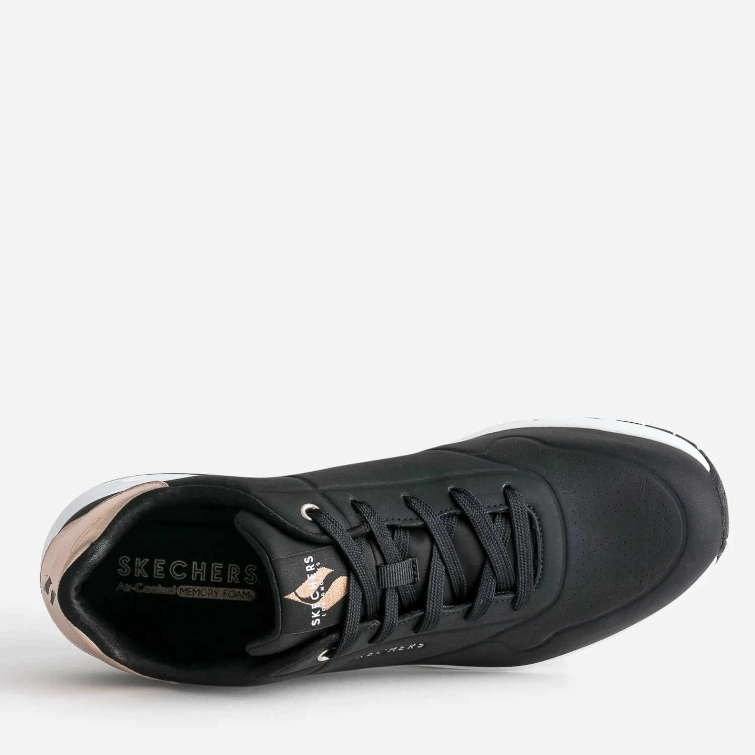 Skechers Baskets^Tennis e et cuivrée NOIR